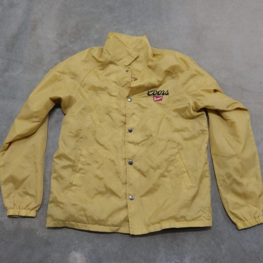 Brixton Men's Yellow and Tan Jacket